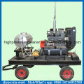Limpiador de la arena del motor diesel de 500bar máquina de alta presión de la limpieza del limpiador